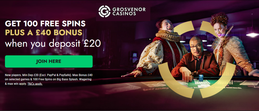 Best Casino Bonuses - Grosvenor Casino